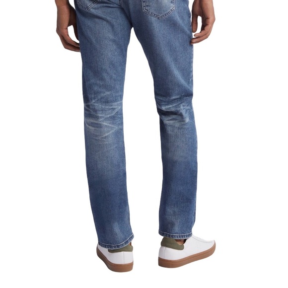 Ag Adriano Goldschmied men’s Tellis modern slim jeans 30x34 distressed NWT - Picture 2 of 16